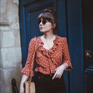 Realisation par cher top in rust spot size XS